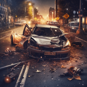 KFZ Unfall Versicherungsbild